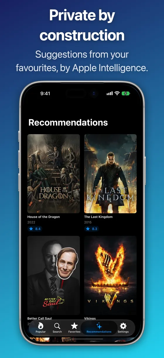 AI recommendations from your own favourites, on Private Cloud Compute