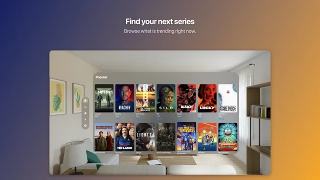 A layout built for Apple Vision Pro